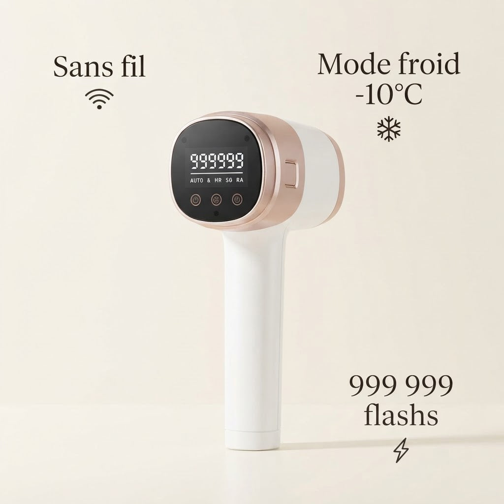 Épilateur IPL Électronique Sans Fil