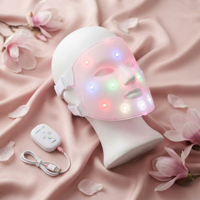 Rechargeable 7-Color LED Face Mask