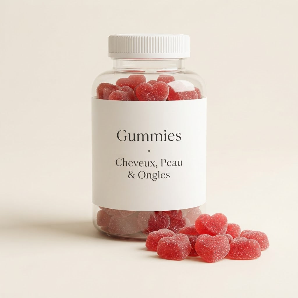 Gummies Cheveux, Peau et Ongles