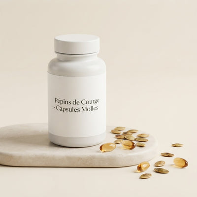 Pumpkin Seeds in Soft Capsules